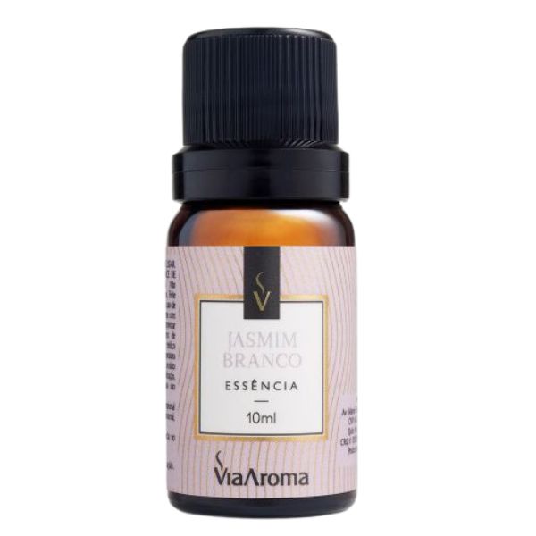 ESS�NCIA JASMIM BRANCO - VIA AROMA - 10ML